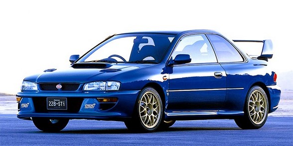 インプレッサ22BSTi
